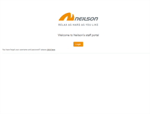Tablet Screenshot of neilsonstaffportal.com